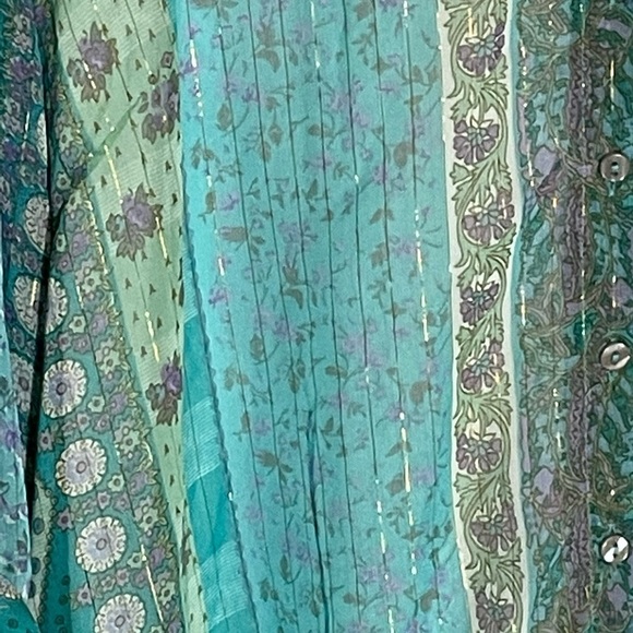 Club Z Collection Button Down Top Size 3X - Picture 5 of 7